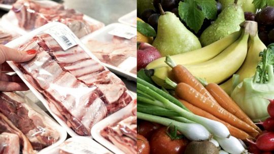 De la carne a la verdura: cómo es la huella de carbono de los alimentos