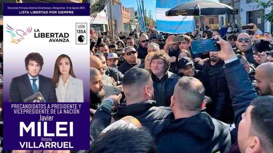 Milei pone el foco en la Ciudad y Conurbano y multiplica sus presencias de campaña