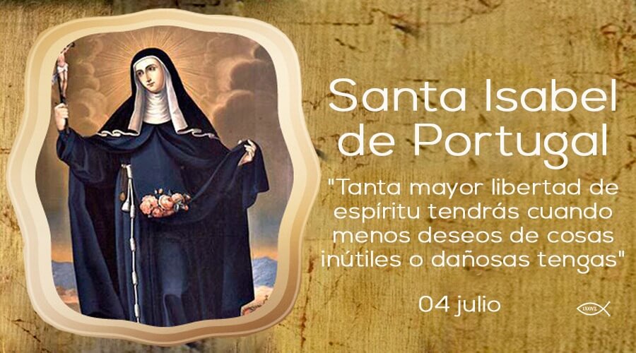 Santos del 4 de julio Santa Isabel de Portugal