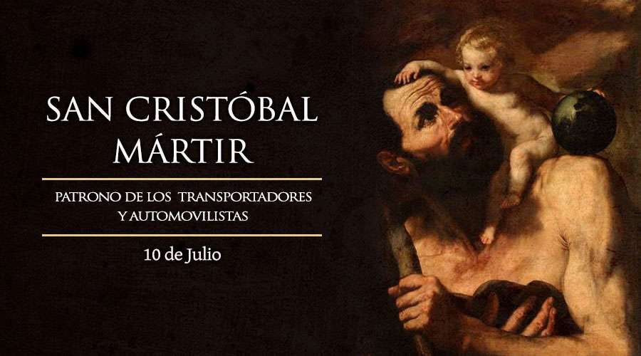 Santos del 10 de julio: San Cristóbal de Licia