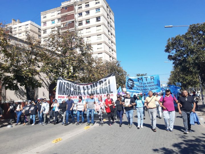 Trabajo y salario. La Marcha Federal se acerca a Buenos Aires, en su segundo día de actos y movilizaciones