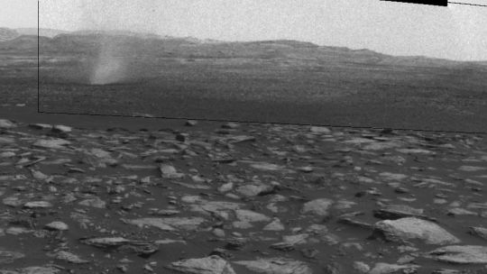 Un tornado de polvo “devoró” al róver Perseverance y la NASA pudo captar por primera vez al evento marciano 
