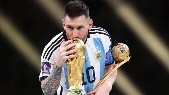 Lionel Messi tras ganar el Mundial: 