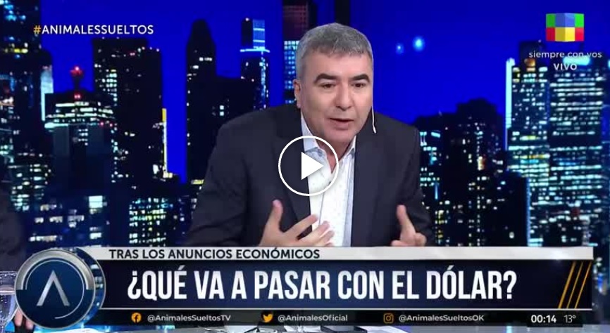 VIDEO: Alejandro Fantino se sacó por los cánticos del Frente Renovador
