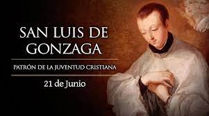 Santos del 21 de junio: San Luis Gonzaga