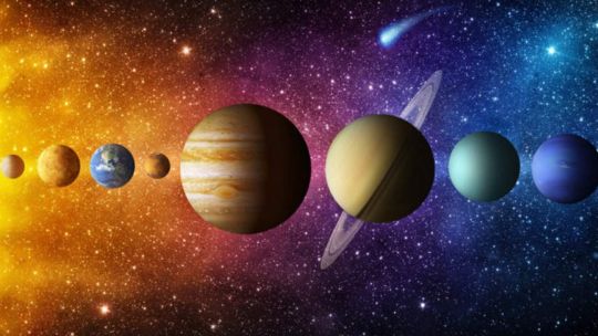 Una inédita alineación de cinco planetas se verá desde la tierra la próxima semana
