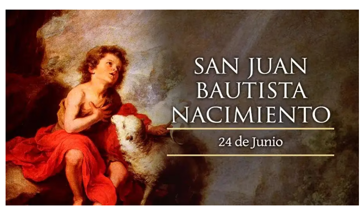Santos del 24 de junio: San Juan Bautista (Natividad)